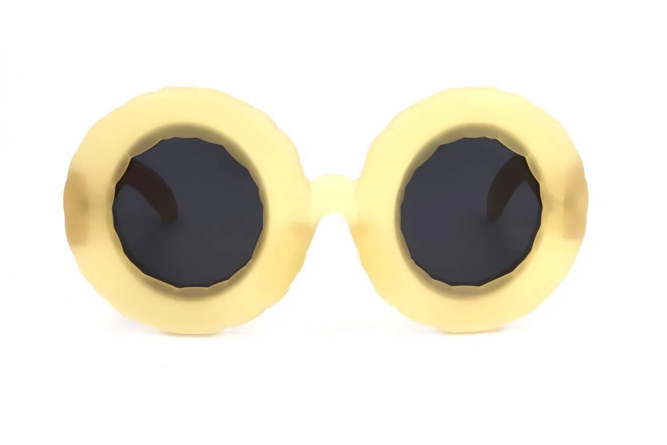 Jeremy Scott by Linda Farrow JSPOOL Sunglasses - view 2